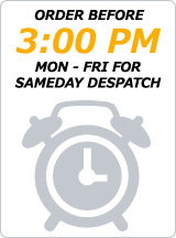 Order before 3pm - Same day Dispatch - Mon - Fri